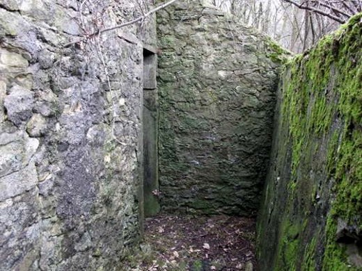 Ligne Maginot - PC de Téting Sud - L'entrée de l'alvéole de droite