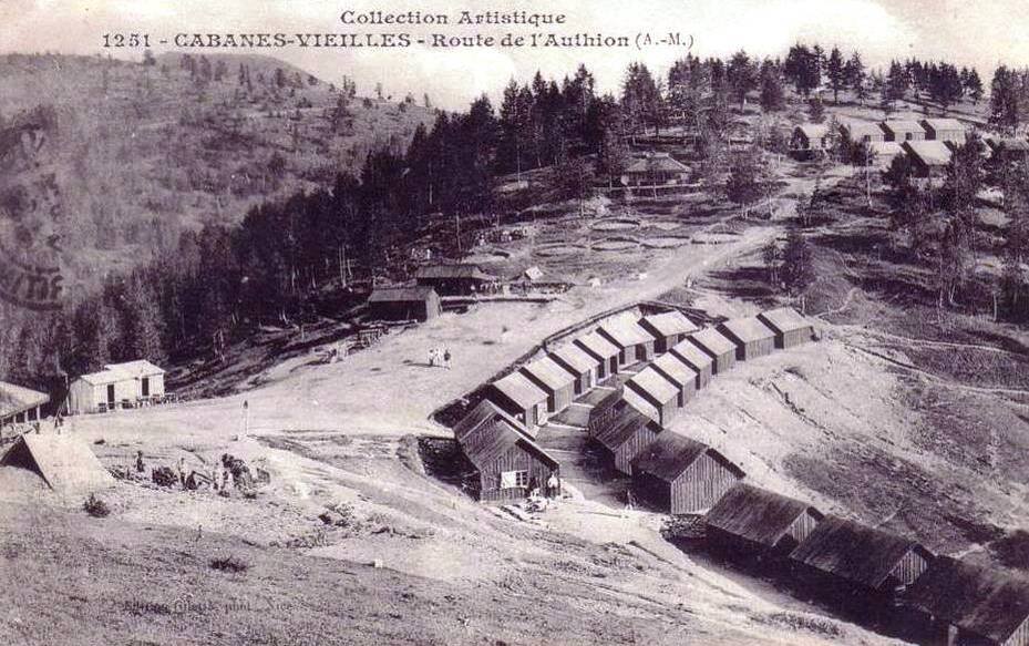 Ligne Maginot - CABANES VIEILLES - (Casernement) - Carte postale