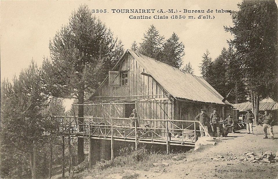 Ligne Maginot - GRANGES DE LA BRASQUE - CAMP DU TOURNAIRET - (Casernement) - A proximité du camp, le bureau de tabac - cantine Ciais