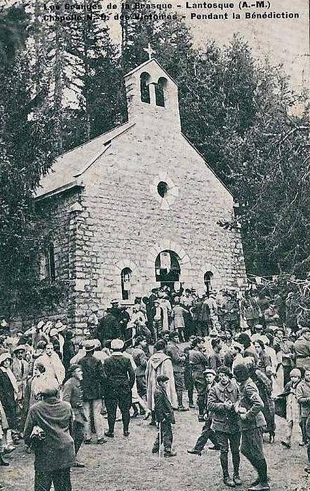 Ligne Maginot - GRANGES DE LA BRASQUE - CAMP DU TOURNAIRET - (Casernement) - La chapelle Notre Dame des Victoires