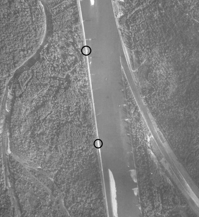 Ligne Maginot - G4 - CANAL LEOPOLD Sud - (Blockhaus pour arme infanterie) - Le bloc est celui situé le plus au sud.