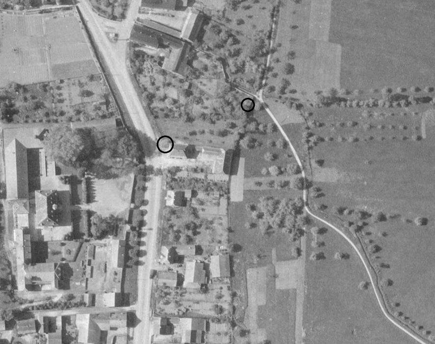 Ligne Maginot - BLOTZHEIM Centre 4 et 5 -  - IGN - Géoportail 1947