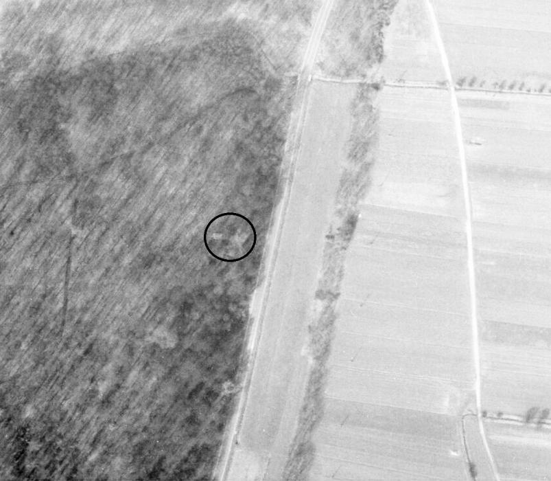 Ligne Maginot - E670 - NOTRE DAME DES CHAMPS - (Blockhaus pour canon) -  - IGN - Géoportail 1958