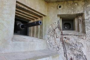 Ligne Maginot - ROHRBACH - FORT CASSO - (Ouvrage d'infanterie) - Bloc 3
La façade extérieure