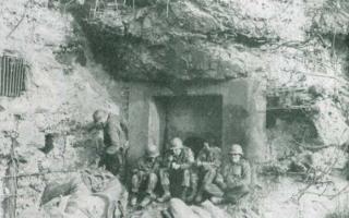 Ligne Maginot - SIMSERHOF - (Ouvrage d'artillerie) - Les troupes américaines auprés du bloc 5