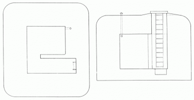 Référence du document : 28003 Ligne Maginot - Chambre de coupure avec central type A1 -