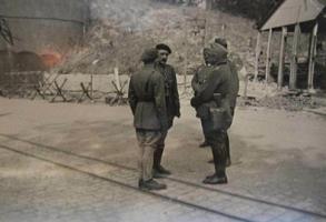 Ligne Maginot - KOBENBUSCH  - A13 - (Ouvrage d'artillerie) - Photo prise lors de la reddition de l'ouvrage