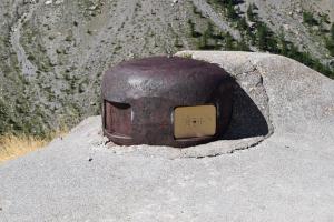 Ligne Maginot - PLATE LOMBARDE - (Ouvrage d'infanterie) - Bloc 4
La cloche observatoire