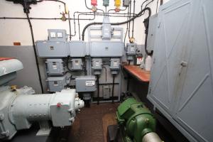 Ligne Maginot - BOIS KARRE - A12 - (Ouvrage d'infanterie) - L'usine électrique 
Le tableau  électrique général de l'ouvrage