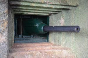 Ligne Maginot - Ouvrage de la FERTE - Bloc 1
Canon antichar de 47 mm mle 1934