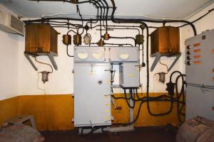 Ligne Maginot - LA FERTE - (Ouvrage d'infanterie) - Bloc 1
Usine électrique 
Les tableaux de distribution électrique et de commande des groupes électrogène