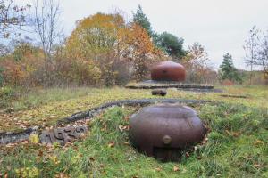 Ligne Maginot - HOCHWALD - (Ouvrage d'artillerie) - Bloc 2
La cloche JM et derrière la cloche GFM