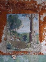 Ligne Maginot - GONDRAN C - (Ouvrage d'infanterie) - Peintures murales à l’intérieur