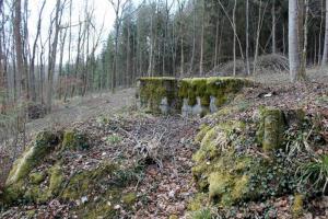 Ligne Maginot - GRAND BOIS 5 - (Cuve pour arme d'infanterie) - L’accès à l'encuvement 