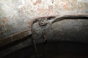 Ligne Maginot - LANGHEP NORD - (Casemate d'infanterie - Simple) - Prise téléphonique dans la cloche GFM