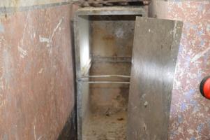 Ligne Maginot - LANGHEP NORD - (Casemate d'infanterie - Simple) - La cuve a eau de refroidissement 
Qui a été déplacée de son emplacement initial