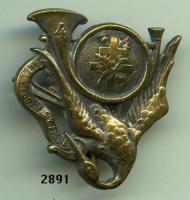 Ligne Maginot - HETTENSCHLAG 1 - (Blockhaus pour arme infanterie) - Insigne du 4° BCP