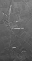 Ligne Maginot - CEZF-1A - (Casemate d'infanterie) - Le fossé antichar est bien visible, ainsi que la casemate 1a en cours de construction