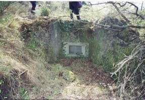 Ligne Maginot - Blockhaus SAINT OUEN Nord - Le créneau