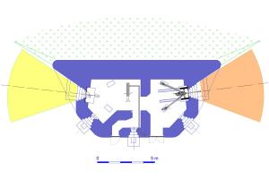 Référence du document : 38377 Ligne Maginot - Blockhaus 1° RM type Dc - Version droite