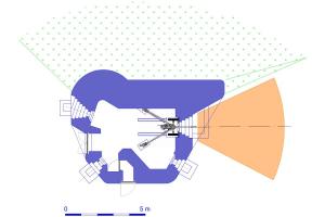 Référence du document : 38633 Ligne Maginot - Blockhaus 1° RM type Dsd - Version Dsd (droite)