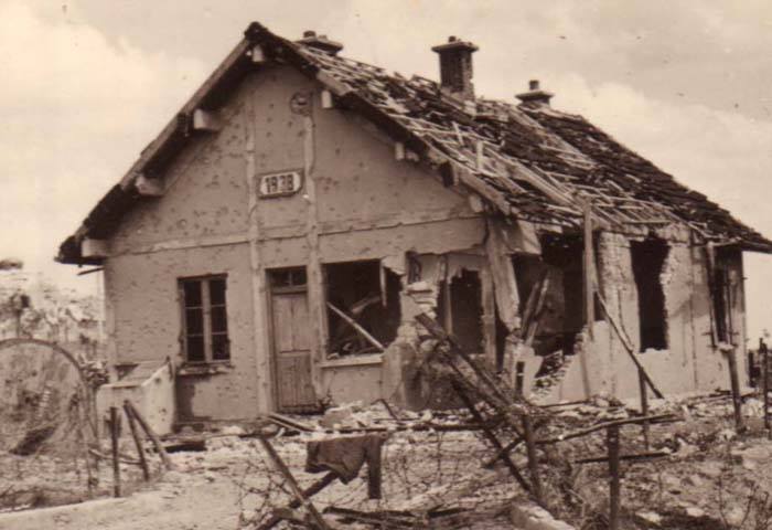 Ligne Maginot - HAUT POIRIER - (Ouvrage d'infanterie) - La casernement extérieur en juin 1940