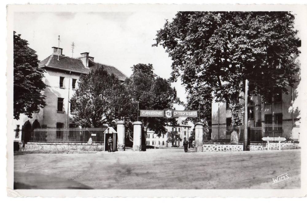 Ligne Maginot - CASERNE TEYSSIER - 37°RIF - (Camp de sureté) - Carte postale
L'entrée de la caserne