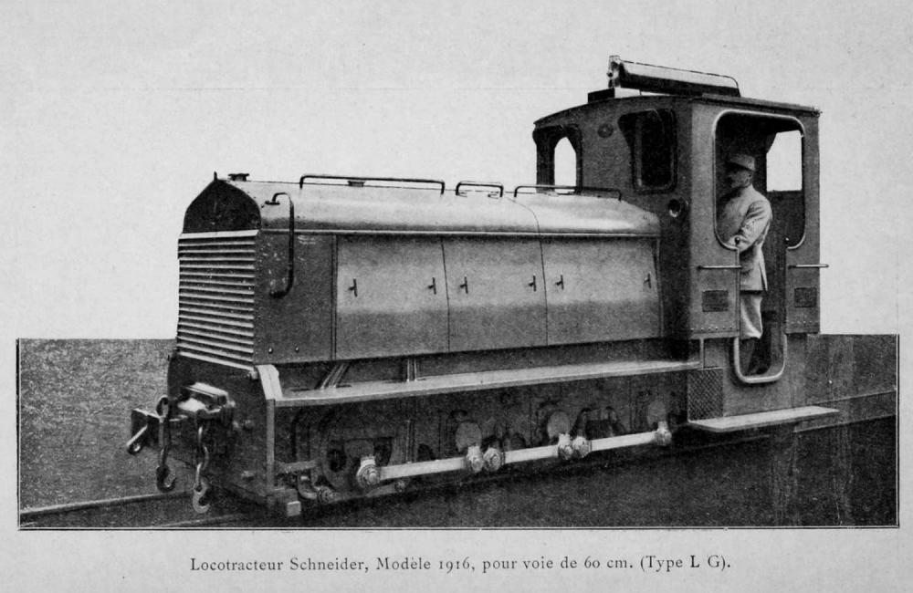 Locotracteur SCHNEIDER type LG