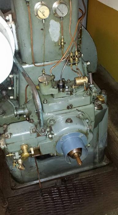 Ligne Maginot - Ouvrage de la Ferté - Groupes électrogènes à moteur CLM type 108 de 25 CV.