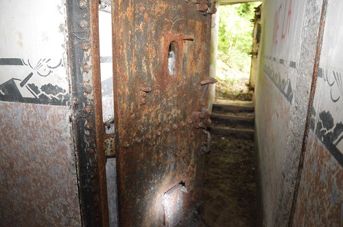 Ligne Maginot - LANGHEP NORD - (Casemate d'infanterie - Simple) - Le couloir d'entrée