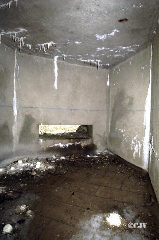 Ligne Maginot - A7 - LE MAMELON OUEST - (Blockhaus pour canon) - La troisième chambre de tir