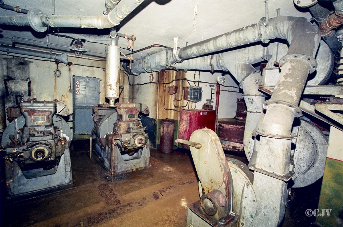 Ligne Maginot - LA FERTE - (Ouvrage d'infanterie) - Bloc 2
Usine électrique
