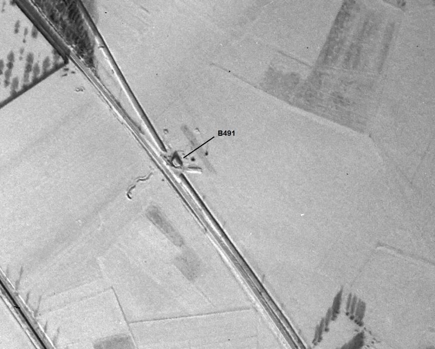 Ligne Maginot - B491 - NOTRE DAME - (Blockhaus pour canon) -  - IGN - Géoportail 1940