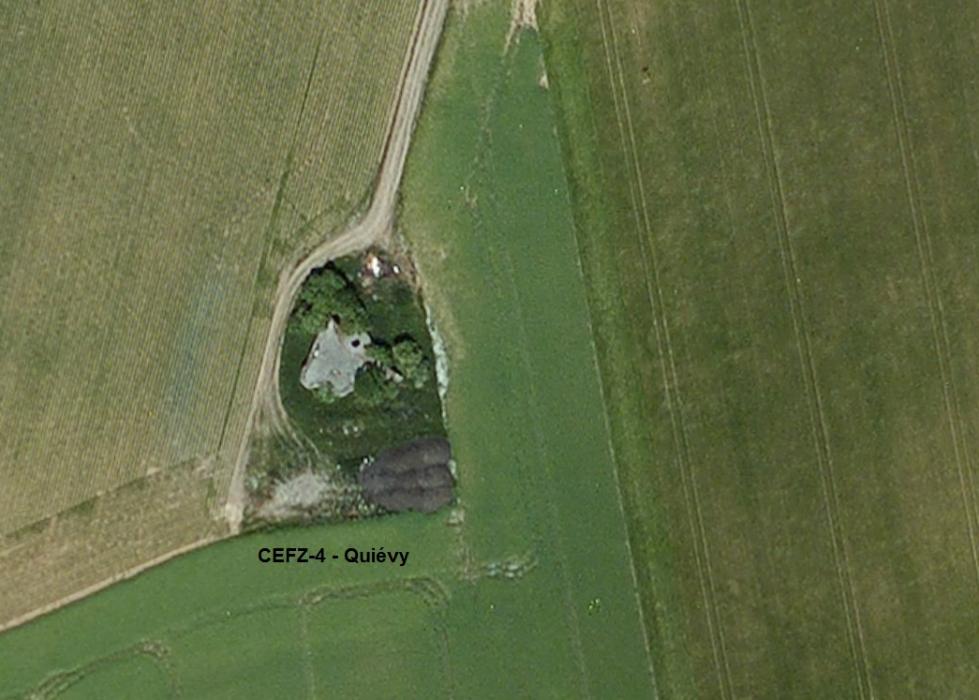 Ligne Maginot - CEZF-4 - QUIEVY - (Casemate d'infanterie - double) - 