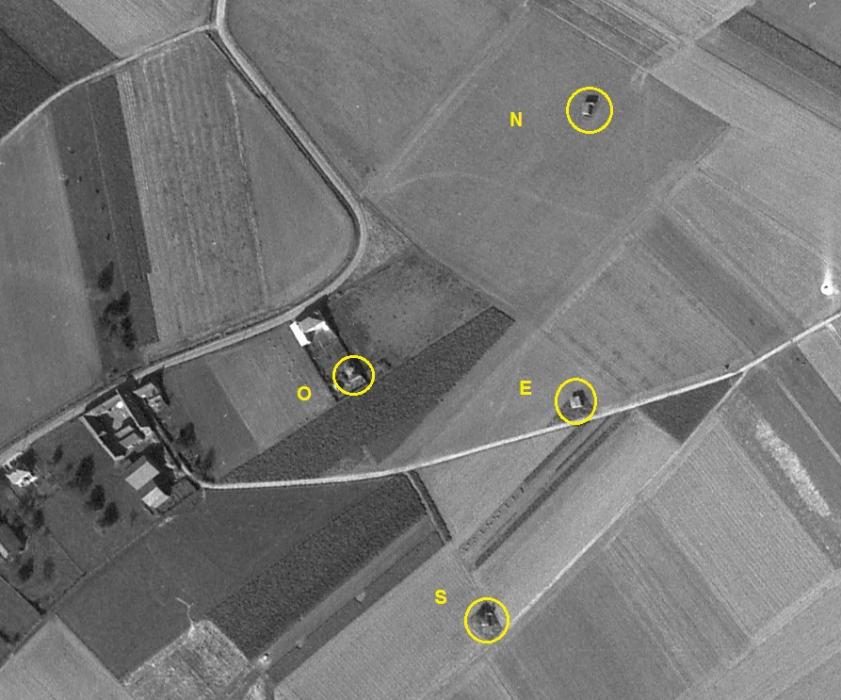 Ligne Maginot - BEF 559 - DIEU GIBLOT SUD - (Blockhaus pour arme infanterie) -  - IGN - Géoportail 1967
