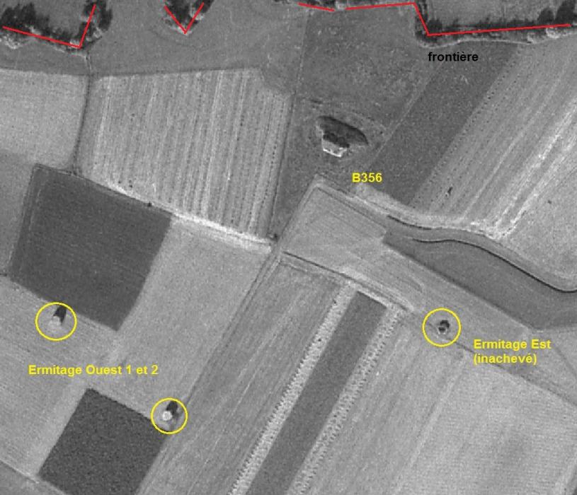 Ligne Maginot - B356 - PONT DU CHATEAU - (Blockhaus pour canon) -  - IGN
