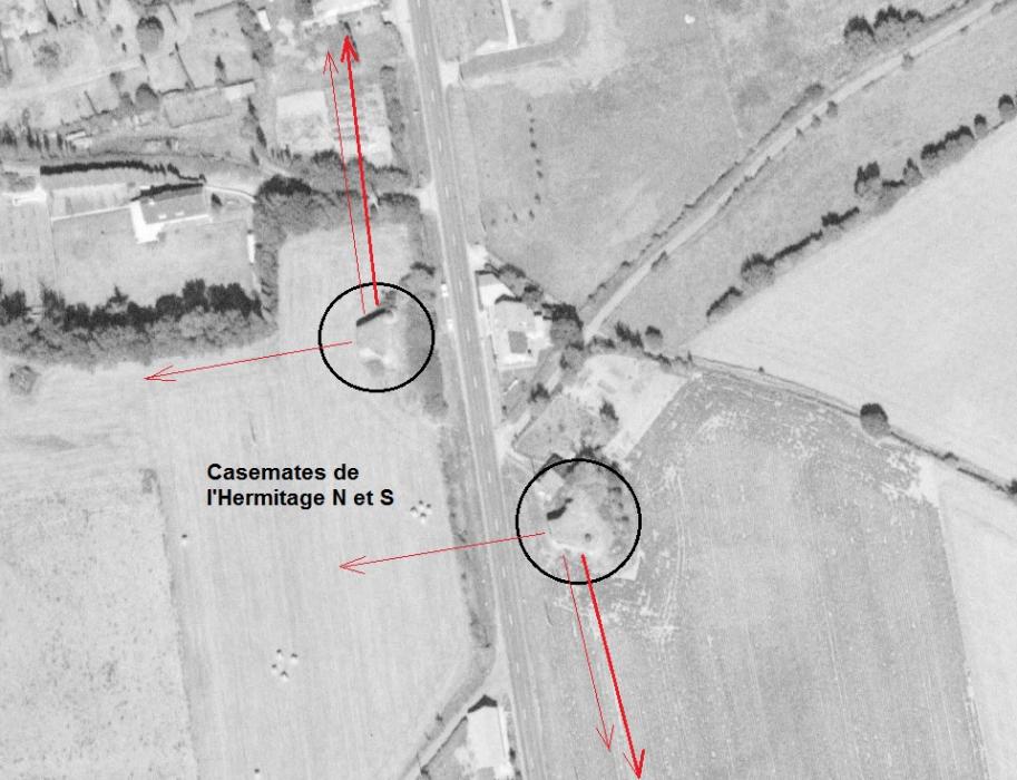 Ligne Maginot - A12 - ERMITAGE SUD - (Casemate d'infanterie) - 