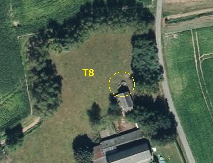 Ligne Maginot - T8 - CALLEBECK (Cuve pour arme d'infanterie) -  - IGN - Géoportail 2012