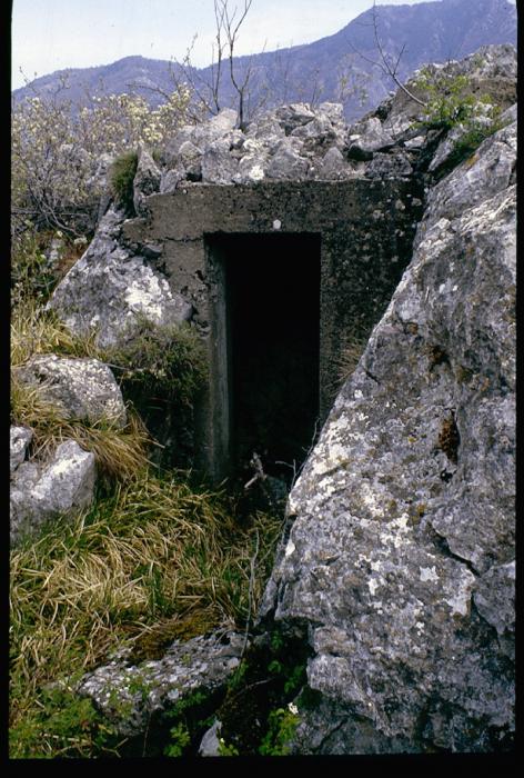 Ligne Maginot - Observatoire SAINT OUEN - COTE 680 - L'entrée