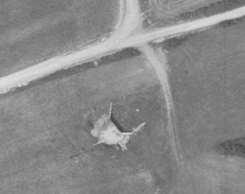 Ligne Maginot - REBBERG Sud 1 (Blockhaus pour arme infanterie) -  - IGN - Géoportail 1950