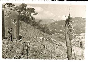 Ligne Maginot - CAP MARTIN - (Ouvrage d'artillerie) - Le bloc 2 après la bataille de Menton