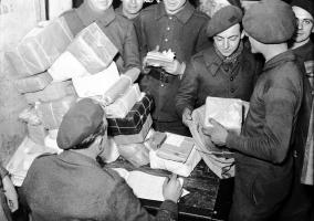 Ligne Maginot - HACKENBERG - A19 (Ouvrage d'artillerie) - La distribution du courrier