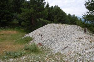 Ligne Maginot - PLAN à MARIN - (Abri) - Les vestiges du chantier