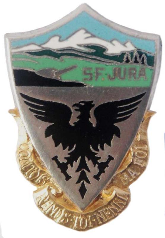 Insigne du Secteur Fortifié du Jura
