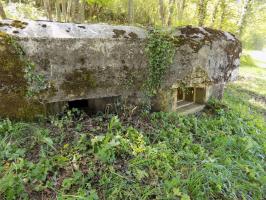 Ligne Maginot - 11C - VALMONT - (Blockhaus pour arme infanterie) - Face frontale