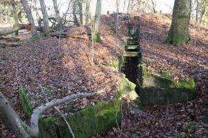 Ligne Maginot - BUCHWALD SUD - (Blockhaus pour arme infanterie) - Accès arrière