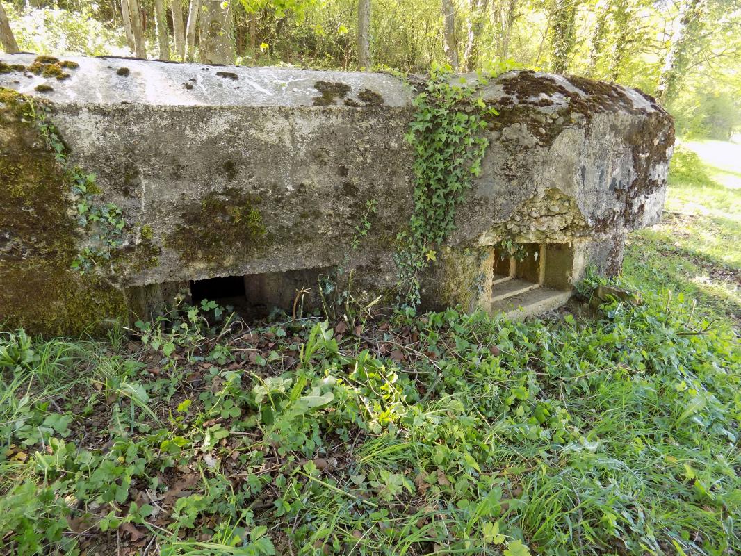 Ligne Maginot - 11C - VALMONT - (Blockhaus pour arme infanterie) - Face frontale