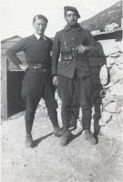 Ligne Maginot - Alpins du 86° BAF - Troupes coloniales - La 'Casbah des Ortolans' à proximité de Sainte-Agnés