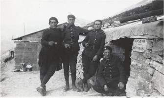 Ligne Maginot - Alpins du 86° BAF - Troupes coloniales - La 'Casbah des Ortolans' à proximité de Sainte-Agnés