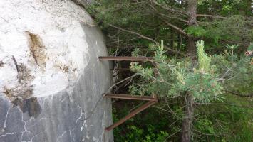 Ligne Maginot - MONTE GROSSO (MG) - E02 - (Ouvrage d'artillerie) - Le bloc 4
Antenne radio